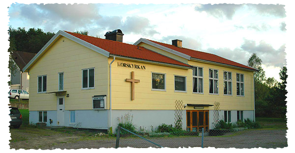 Korskyrkan kyrkolokal på Hedeforsvägen 33